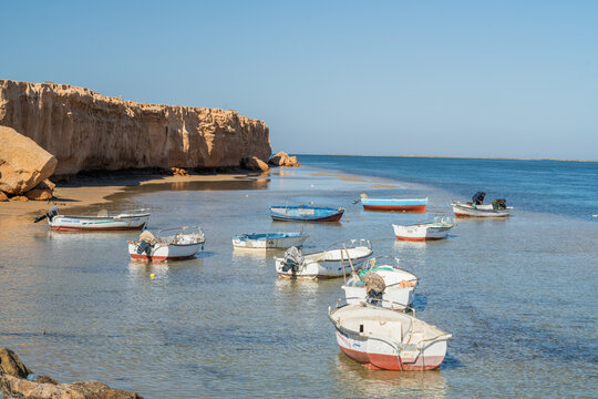 View of Djerba, a large island in southern Tunisia
