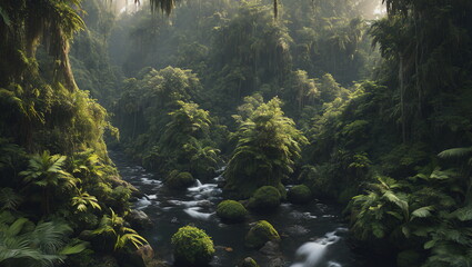 Rain Forest - Generative AI