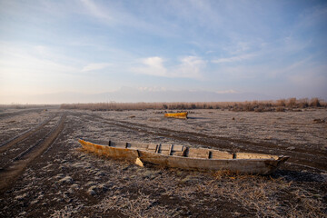 Afyonkarahisar Province, Eber lake dries up due to drought