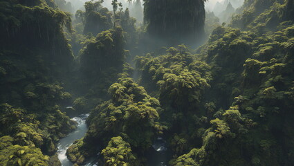 Rain Forest - Generative AI