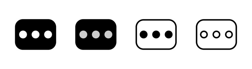 More glyph vector icons