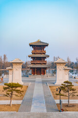 Fototapeta premium Jinci Temple in Shanxi Province, China