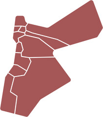 drawing of jordan map.