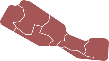 drawing of nepal map.