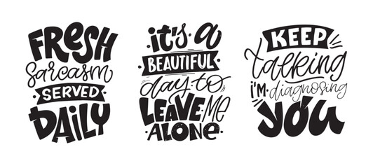 Obraz premium Hand drawn motivation lettering phrase in modern calligraphy style. Inspiration slogan for print and poster design. Vector