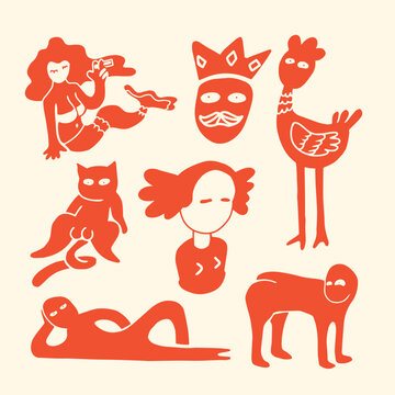 ramdom cantoon expression