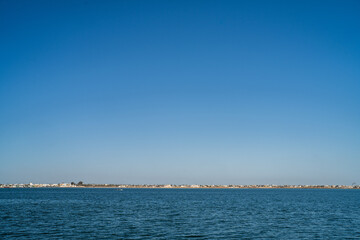 View of Djerba, a large island in southern Tunisia