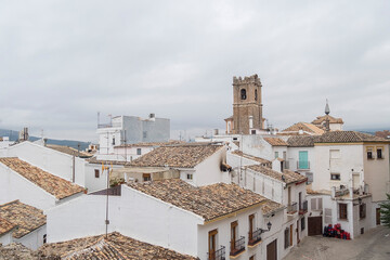 Priego de Cordoba, white village of Cordoba province in Spain