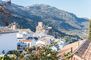 Obraz premium Zuheros, white village of the province of Cordoba in Spain