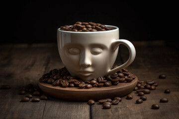 Eine Tasse Kaffee