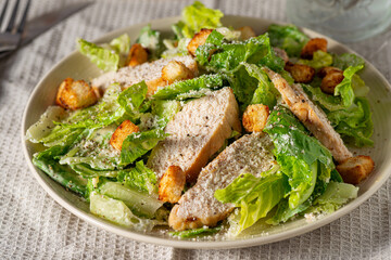 Homemade ceasar salad