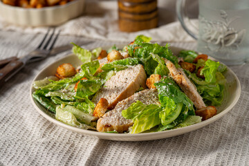 Homemade ceasar salad