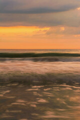 Fototapeta na wymiar sunset seascape