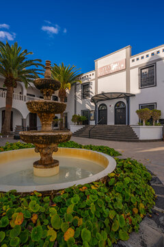 View of theatre, San Bartolome, Lanzarote, Las Palmas