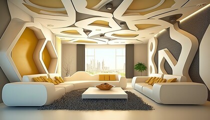 nice picture of a beautiful living room with a beautiful ceiling