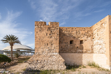 Fototapeta na wymiar View of Djerba, a large island in southern Tunisia 