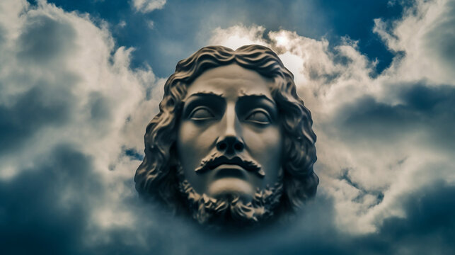 The face of Christ in the sky, Generative Ai