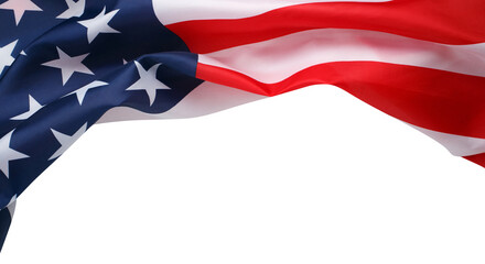 American flag cut out