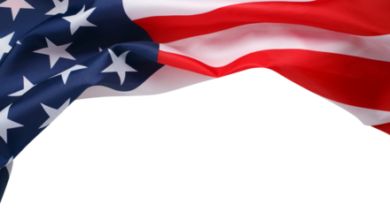 American flag cut out