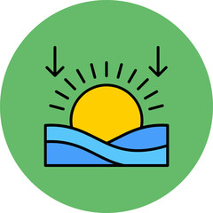 Sunset Icon