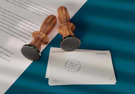 Stamps Mockup