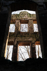 old abandoned building