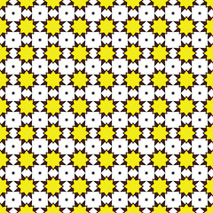 Seamless Banner Symmetry Frame Classic Shape Print Template Modern Fashion Beautiful Luxury Decorative Geometric Retro Art Vintage Black Texture Design Wallpaper Textile Fabric Background Pattern.