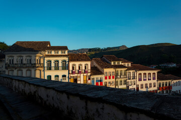 Fototapeta na wymiar Ouro Preto Historic baroque city, Minas Gerais, Brazil