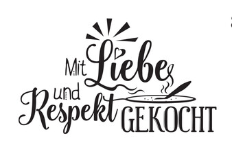 Handlettering Kochen