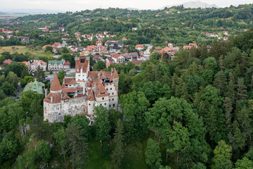 Fototapeta premium The Dracula Castle of Bran in Romania