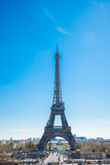 The Eiffel Tower is a wrought-iron lattice tower on the Champ de Mars in Paris, France. It is named...