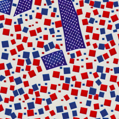 Patriotic flat background Memorial Day Independence Day Elections seq 2 of 20