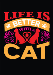 Cat T-shirt Design