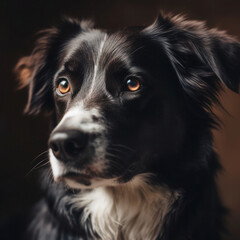 Close-Up Dog Portrait