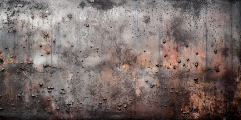 Fototapeta premium A grunge and dirty metal background or texture was created using generative AI - generative ai.