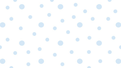 White background with blue dots