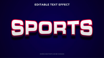 Fototapeta premium 3d text effect with white color