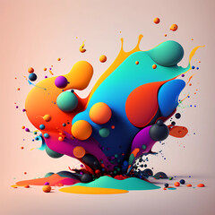 Colorful abstract blobs_04