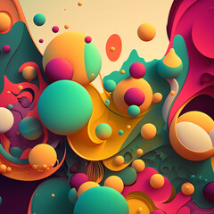 Colorful abstract blobs_02
