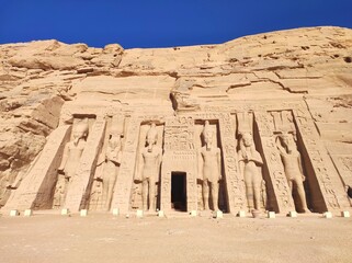 Temple d'Abu Simbel en Egypte