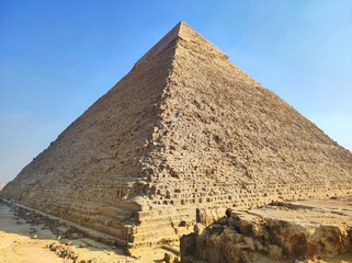 Fototapeta na wymiar Pyramide au Caire (Egypte)