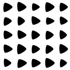 Set of 25 modern vector abstract art blob shapes with 3 points. Known as blotch shapes, liquid organic elements, pebble drops blob silhouettes and splashes. Use as pattern background.