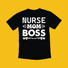 Monochrome lettering international nurses day stickers collection
