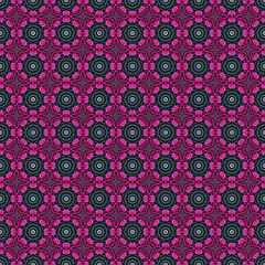 Seamless Ancient Design Vintage Art Textile Cover Print Classic Graphic Card Tile Retro Wallpaper Repeat Geometric Decorative Backdrop Fashion Fabric Background Decoration Floral Texture Pattern.