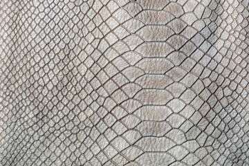 The surface of the material looks like snake skin.