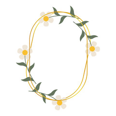 Floral templates for Invitation cards. Flower wedding invitation.