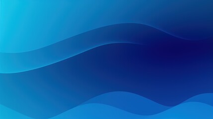 Blue, wavy computer background. Generative AI.