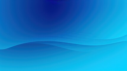 Blue, wavy computer background. Generative AI.