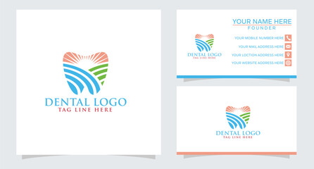 medical dental logo icon vector template
