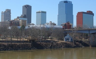 The Cityscape of Little Rock, Arkansas